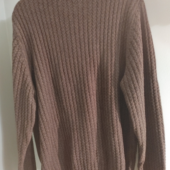Eddie Bauer Pull over Quarter Button Up Sweater - Picture 4 of 8